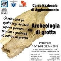 CGEB corso archeo speleo locandina