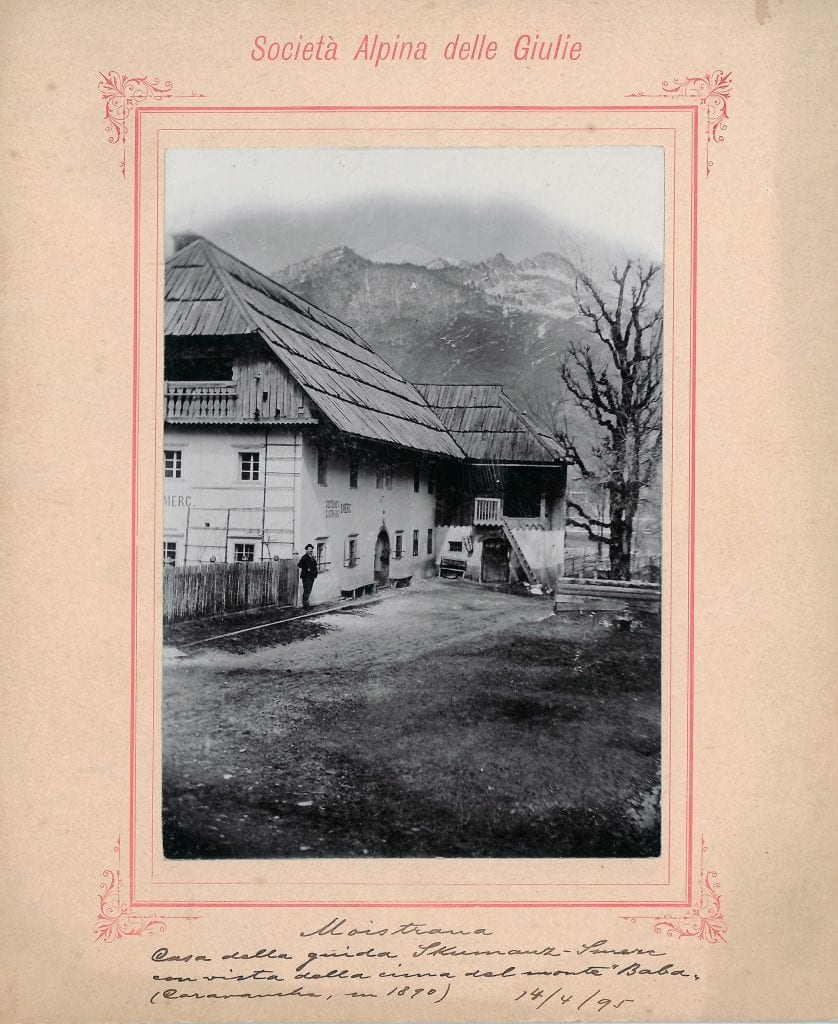 1895 14 aprile - Maistrana (Mojstrana)